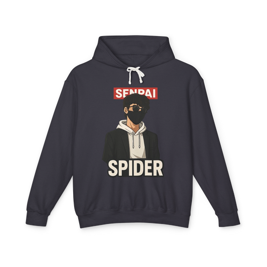 Senpai Spider Unisex Lightweight Hoodie
